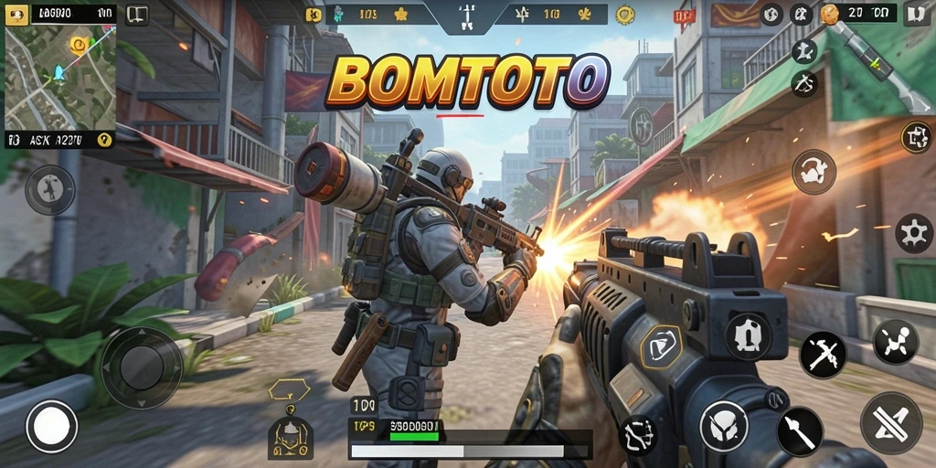 Tangkapan layar terbaik dari gameplay seru BOMTOTO TPS.