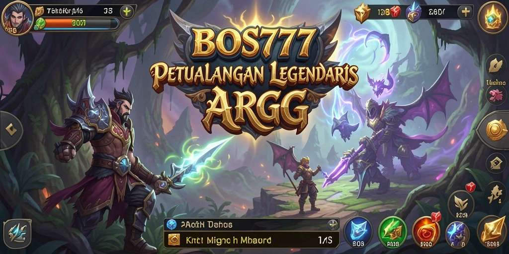 Tangkapan layar menunjukkan aksi gameplay ARPG yang seru.