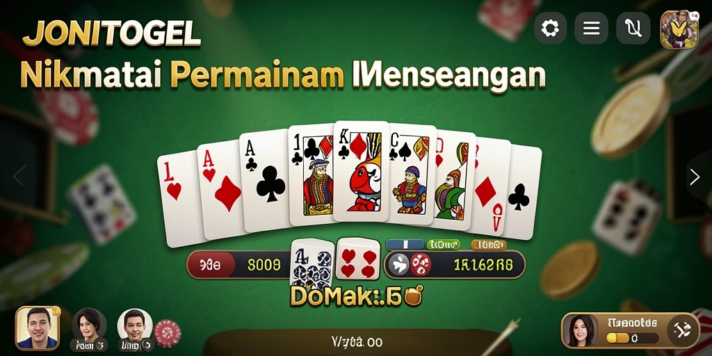 Tampilan gameplay <strong>JONITOGEL</strong> yang seru dan interaktif.