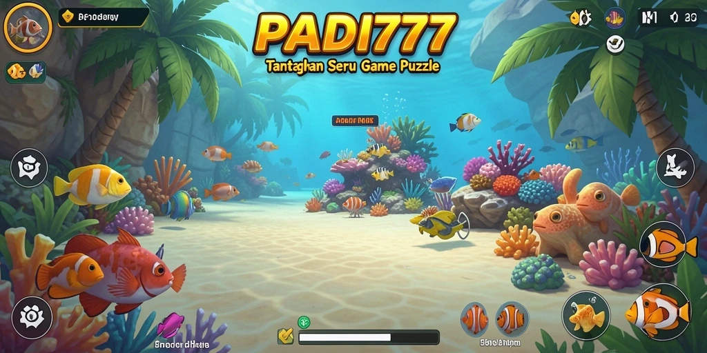 Tampilan gameplay menantang dari PADI777 yang penuh teka-teki.