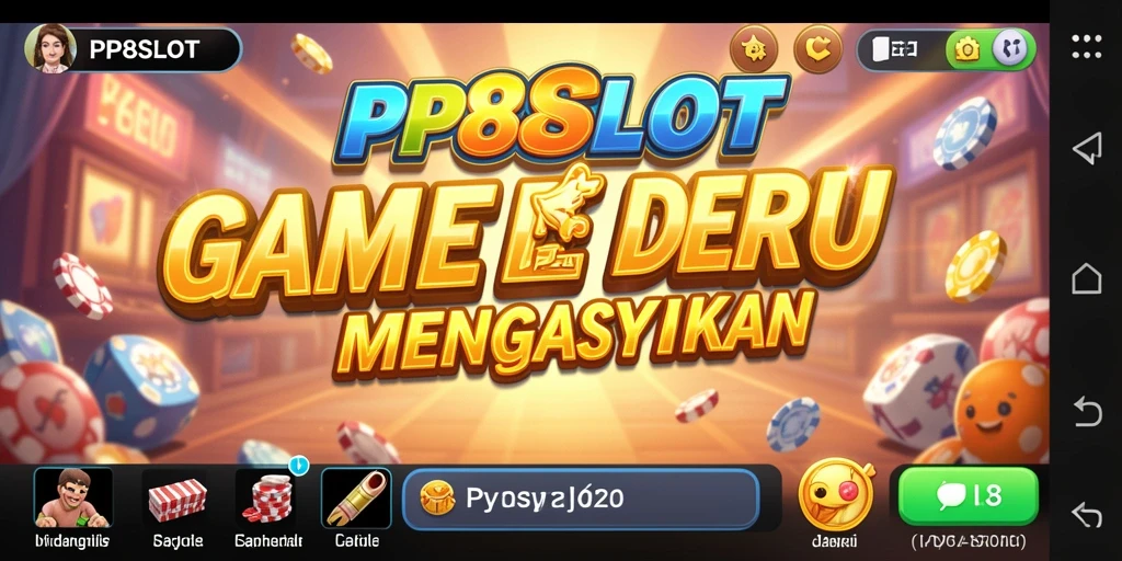 Tampilan menarik dari gameplay PP8SLOT dengan slot yang beragam.